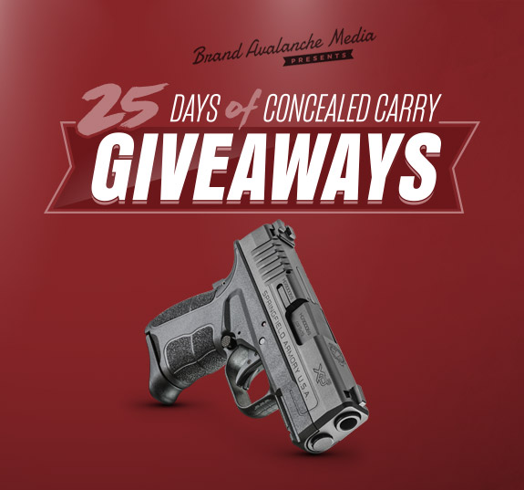 Brand Avalanche Media presents 25 Days of Concealed Carry Giveaways